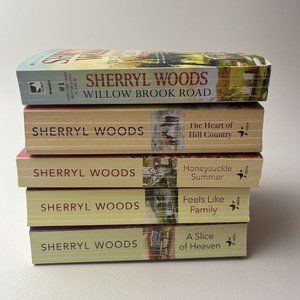 Lot of 5 Sherryl Woods Novels Paperback Mira Variety Romance Books Mixed Lot